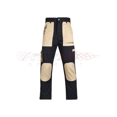 Men Motorcycle Kevlar Chino Cotton Jean Pant